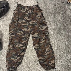 Charlotte Russe Camouflage Cargo Pants
